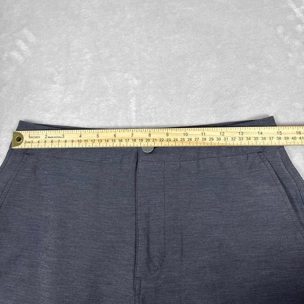 Faherty All Day Shorts Men's Size 29 Dark Gray 9in Inseam Hiking Casual